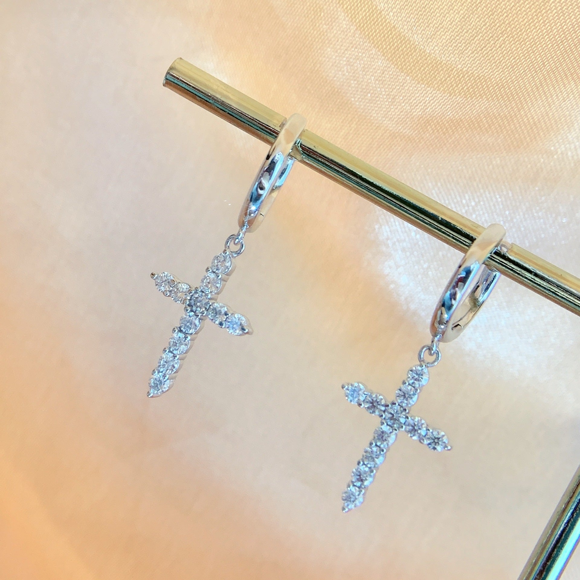 【#232】925 Sterling Silver Moissanite Earrings