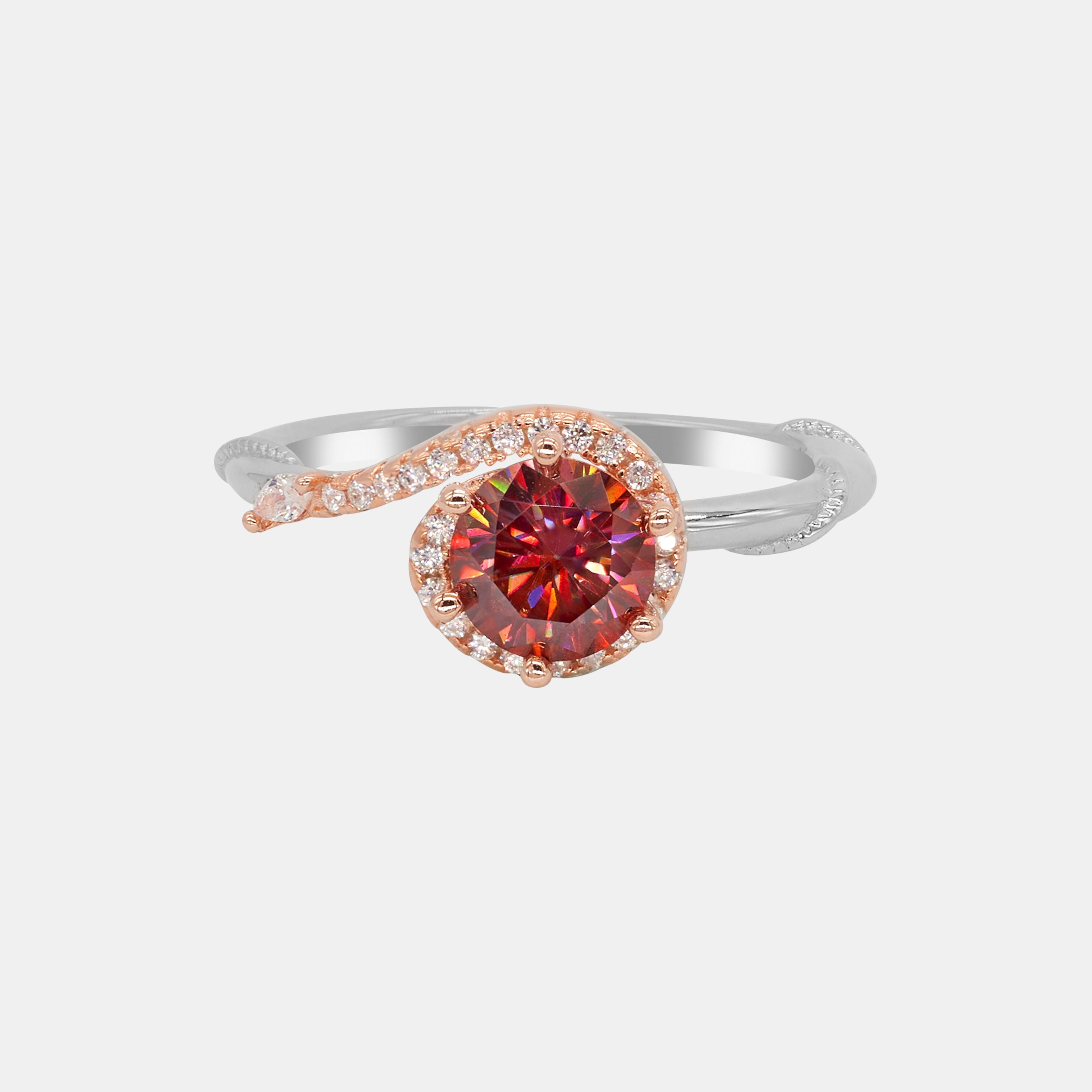 【#218】925 Sterling Silver Moissanite Ring